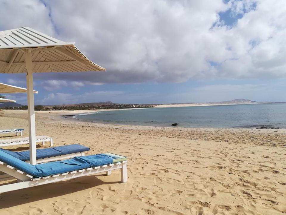 Sea View House, Praia De Chaves, Boa Vista, Cape Verde, Free Wi-Fi Villa Rabil Exterior photo