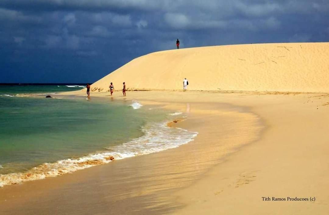 Sea View House, Praia De Chaves, Boa Vista, Cape Verde, Free Wi-Fi Villa Rabil Exterior photo